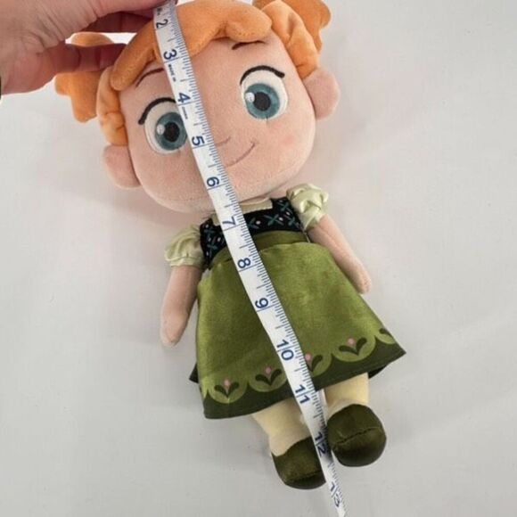 Disney Store Frozen Toddler Princess Anna Plush Doll 13" Stuffed Toy - Picture 10 of 11